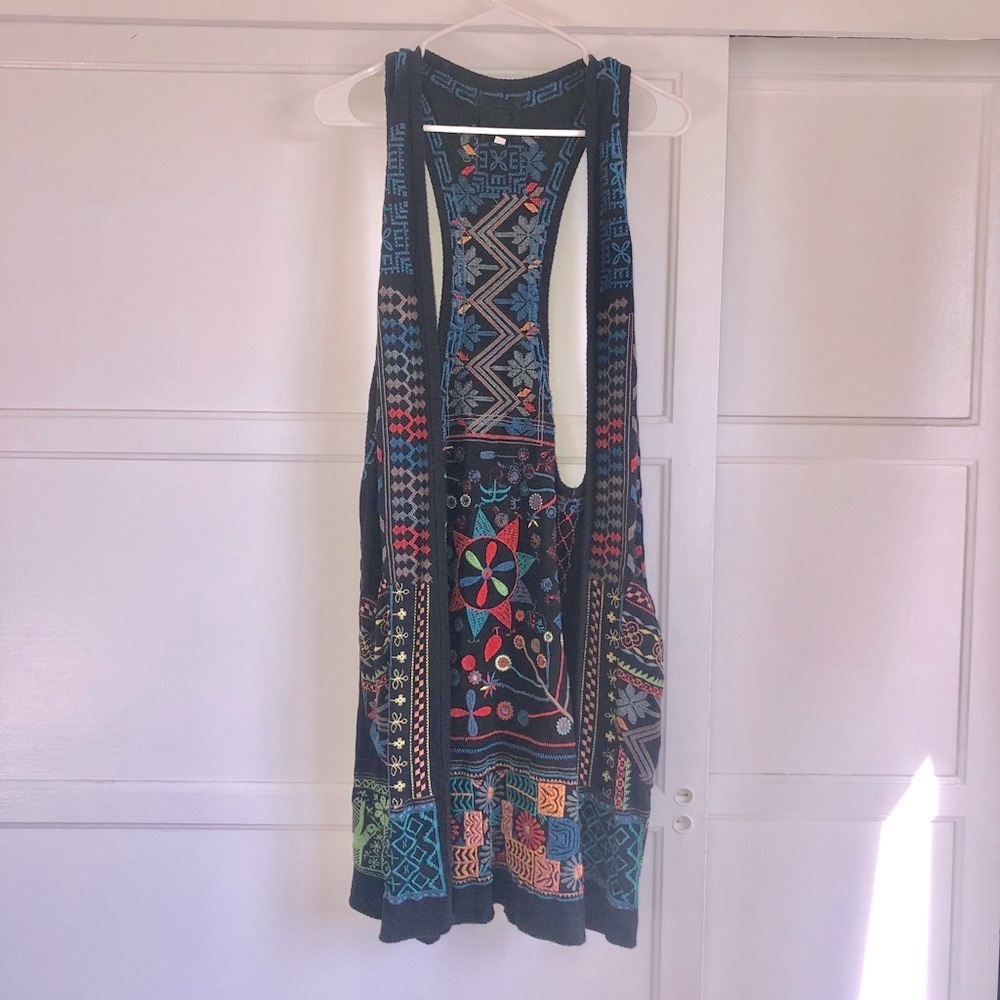 Vintage Colorful Vest
